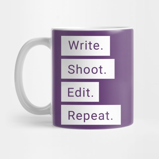 Write. Shoot. Edit. Repeat. by HTFS